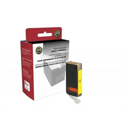 UPC: 0801509169348 | Clover Imaging Non-OEM New Yellow Cartridge for Canon CLI-221