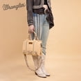 thumbnail image 3 of Wrangler Medium Tote Bag for Women Designer Satchel Handbags Top-handle Purses with Strap, Deer Tan, 3 of 7
