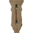 thumbnail image 4 of Ekena Millwork 4 1/2"W x 5"D x 10"H Medium Traditional Wood Corbel, Mahogany, 4 of 4