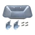 thumbnail image 4 of Comedero para cerdos, comedero para cerdos, duradero con soporte, práctico contenedor forraje, fácil instalar, para , para cerdas Estilo B, 4 of 9