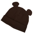 thumbnail image 2 of Toddler Hat, Warm Soft Baby Hat  For Winter For Autumn Brown, 2 of 8