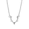 thumbnail image 3 of Collar con colgante de cuerno de alce Yashi 8 piezas plata 51 cm, 3 of 3