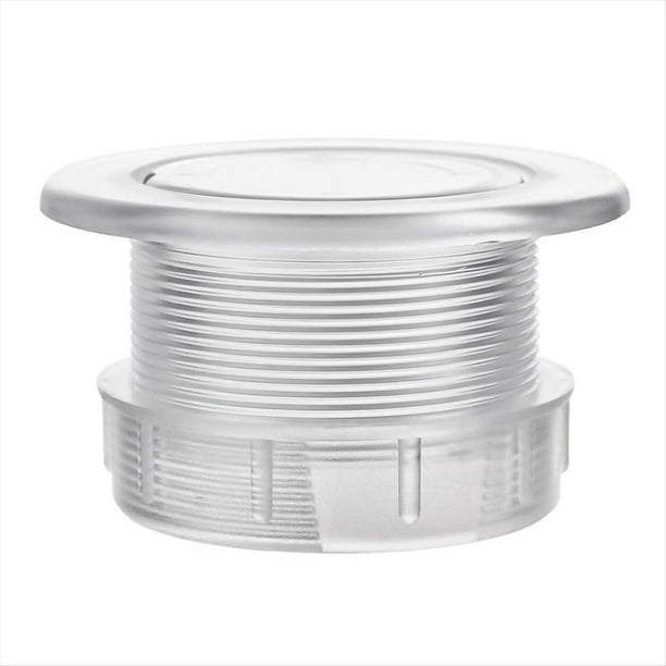Juego de Tapón y Tapa para Orificio de Sombrilla, Inserto Transparente y Grueso para Sombrilla de Mesa de Patio, Ideal para Jardín, Piscina, Picnic, Patio o Terraza.