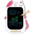 thumbnail image 1 of DAMAIE LCD Drawing Graffiti Board, Suitable For Gifts For Girls Aged 3-7, Writing And Learning Graffiti Board, Suitable For Children, Pink And White (Gradient Color), 1 of 6