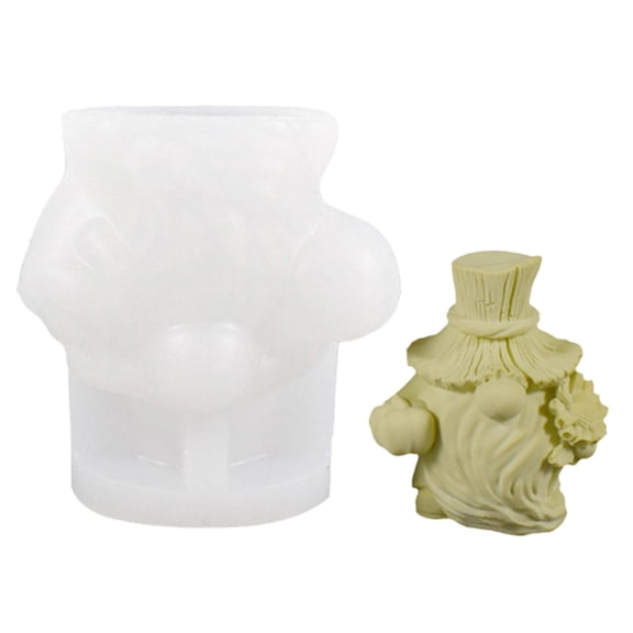 Necvior Multifuntional Dwarf Silicone Mold Resin Crafting Mold Handmade Supplies
