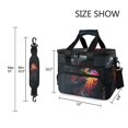 thumbnail image 3 of FORMRS Insulated Cooler Bag 24 Cans Capacity Soft Leakproof Lunch Box with Side Pockets, Black Astronaut, 3 of 7