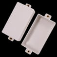 thumbnail image 4 of 2 piezas de fundas blancas para pastillas con orificios para tornillos, juego de Blanco Yuyangstore Cubiertas de recogida Humbucker, 4 of 7