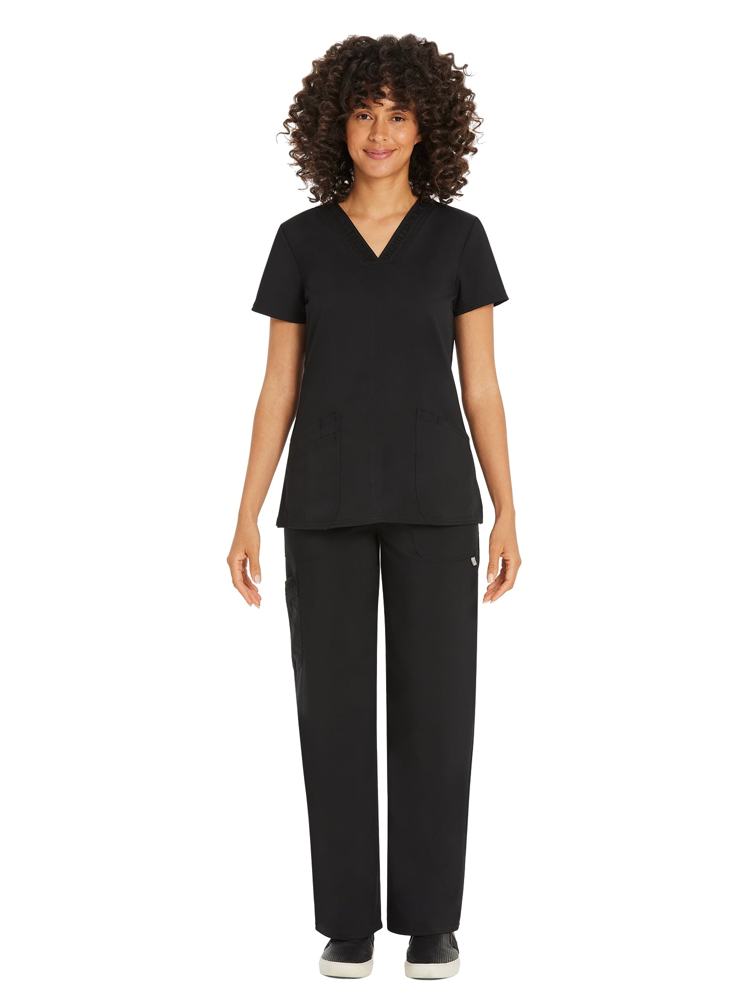 Scrubstar Women's Premium Ultimate Stretch V-Neck Scrub Top