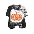 thumbnail image 5 of Dagaeig Womens Halloween Shirts Fall Shirts for Women Halloween Pumpkin Graphic Tees Thanksgiving Family Turkey Tops Cute Autumn Thanksgiving T-Shirt|Black M, 5 of 5