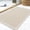 Cream, variant on Bailu Waffle Bath Mat Rug, Super Absorbent Non-Slip Bath Mat, Bathroom Rug for Bathroom Floor Next to Tub, 17" x 24", Khaki