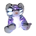 thumbnail image 2 of Usloyux 7.10 Inch LED Stuffed Tiger Lighting Up Plush Toys,Colorful Night Light Glowing and Huggable Soft Plush Toy for Kids Christmas,Birthday,Holiday Party Gifts, 2 of 6
