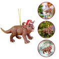 thumbnail image 3 of BJUTIR Christmas Decor Christmas Dinosaur Decoration Pendant Pendant Christmas Ornaments, 3 of 8