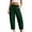 Army Green-Inverlee Sweatpant, variant on Women's Drawstring Elastic High Waist Cropped Baggy Sweatpants Large Patch Front Pockets Loose Athletic Barrel Pants Black (S-XXXL)