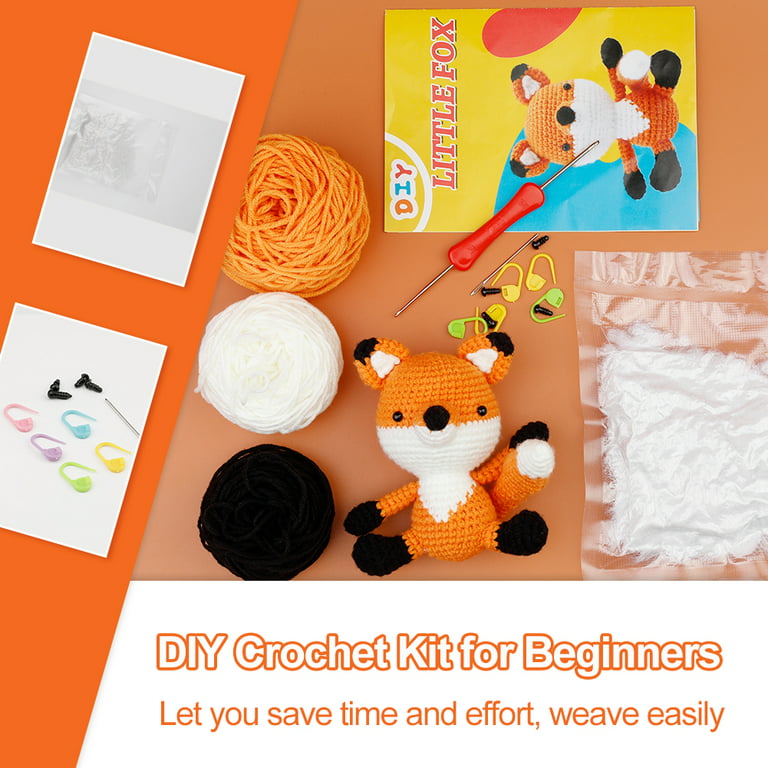 Fox Crochet Kit for Beginners