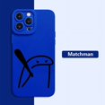 thumbnail image 3 of Funda de silicona con dibujos animados de Matchman para IPhone, carcasa bonita para IPhone 16, 15, 14, 13 Pro Max, 12 Mini, 11 pro, XS, XR, X, 7, 8 Plus, SE 2020, 3 of 5