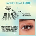 thumbnail image 4 of Salon Perfect Siren Persona Natural Fake Lashes False Eyelashes, 660, 1 Pair, 4 of 5