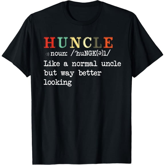 Funny Uncle Hunkle Definition Mens Boys Girls T-Shirt