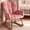 Pink, variant on Melocadol Rocking Chair Nursery, Glider Rocker Rocking Accent Chair Padded Seat with High Backrest, Anti-Tip Safety Design, 440 Lb Weight Capacity, Comfy Armchair for Living Room Bedroom Office, Pink