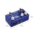 thumbnail image 3 of MOSKY Muyin DELUXE PREAMP Dual-Channel Guitar Pedal with Boost and Vintage Overdrive, Compact Metal Design, Independent Footswitch Control, Bass & Tone Adjustments, 3 of 6