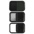 thumbnail image 1 of Cadre en Alliage d'Aluminium Coulissant Rond Noir Résistant aux UV pour Remorque RV, 1 of 7