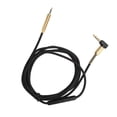 thumbnail image 2 of Audio Cable 2.5mm To 3.5mm Cable Earphone Supplies Audio Accessories 2.5mm To 3.5mm Audio Cable Universal Earphone Cord Fit For AKG Y40 Y50 Y45 BlackWith Mic, 2 of 8