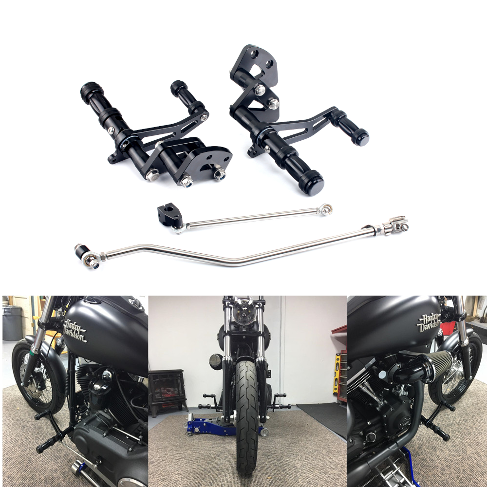 12" Forward Controls Footpegs for Harley Sportster XL883 XL1200 2004