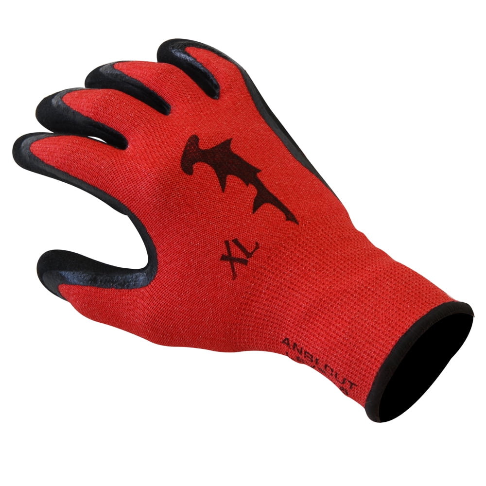 Hammerhead Tuff Grab Dentex Gloves w/ Nitrile Palm Medium