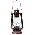 thumbnail image 2 of Omni Hurricane 12" Brass Kerosene Oil Lantern, White, 2 of 3