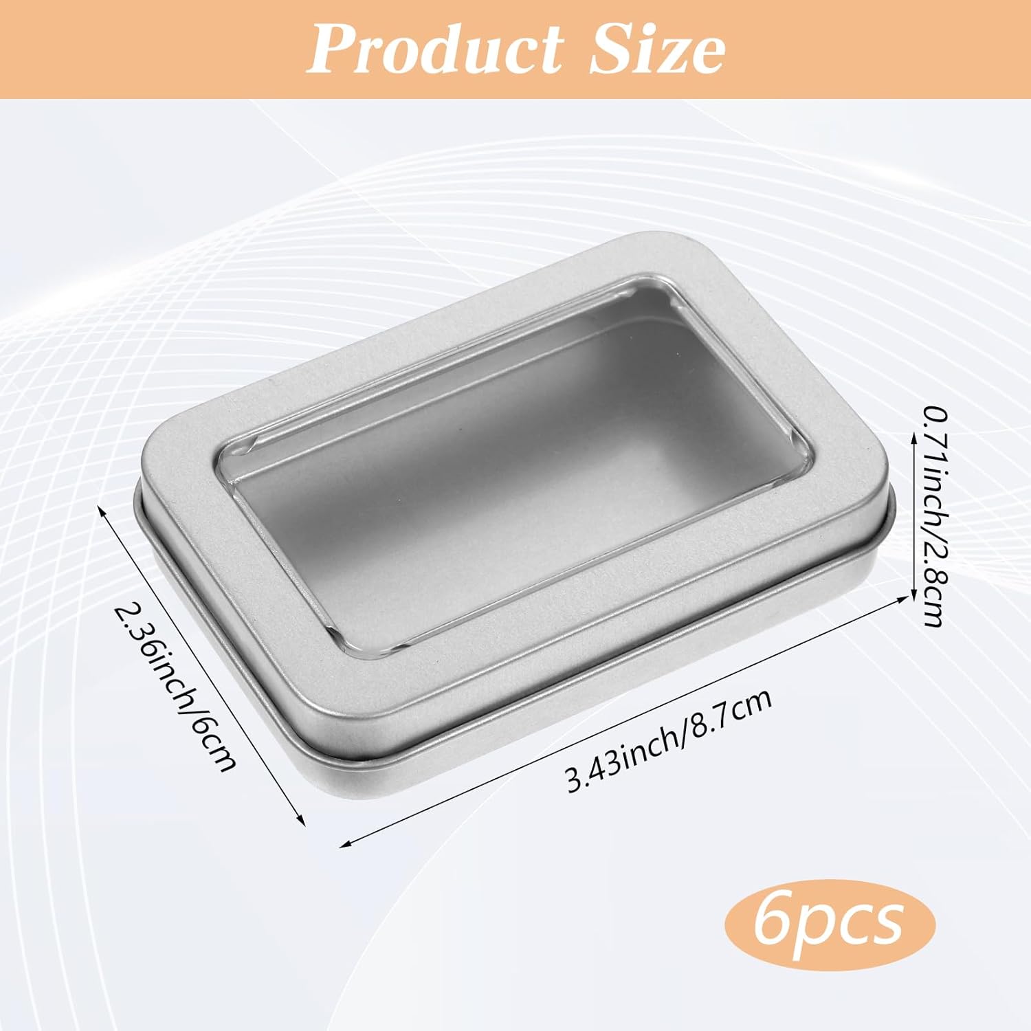 Metal Qtip Holder Floss Pick Dispenser with Lid, Cotton Balls Swab Container Storage Organizer, Bobby Pin Case Travel Q Tips Holder Canister
