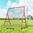 thumbnail image 3 of Soozier 5 Angles Adjustable Soccer Rebounder Net, Red, 3 of 10