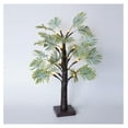 thumbnail image 6 of 2ft Lighted Palm Christmas Tree, Artificial Decor with Timer, USB/Battery Powered Centerpiece for Holiday Home Office Decor, 6 of 7