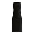 thumbnail image 4 of Athletic Works Women's and Women's Plus ButterCore Ruched Midi Dress, Sizes XS-4X, 4 of 4