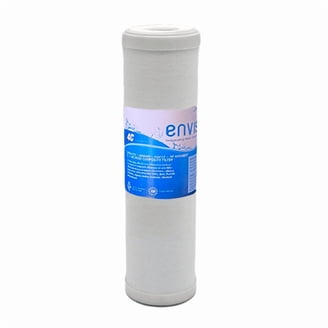 Express Water Post Activated Carbon Filter – 5 Micron Inline, 10-Pack, Fits Universal Under-Sink Systems