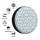 thumbnail image 4 of Fotbe Polar Bears And Snowy Winter Funda de Llanta de Repuesto con Estampado, Engrosada, Ajuste Universal para Jeep, Remolque, RV, SUV, Camión-14 inch, 4 of 6