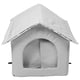 thumbnail image 3 of Casa refrescante para mascotas con aire acondicionado, bolsas de hielo, refugio de verano, cueva refrescante para gatos, interior y exterior, perros pequeños., 3 of 7