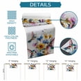thumbnail image 6 of Table Runner - 108 Inch Long, Hummingbird Kitchen Dining Table Runner Dresser Scarves, Spring Farmhouse Oil Painting Sunflowers Farmhouse Decor for Coffee Tables Wedding Party Banquet, 6 of 8