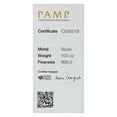 thumbnail image 3 of 100 oz Silver PAMP Suisse Bar, 3 of 3