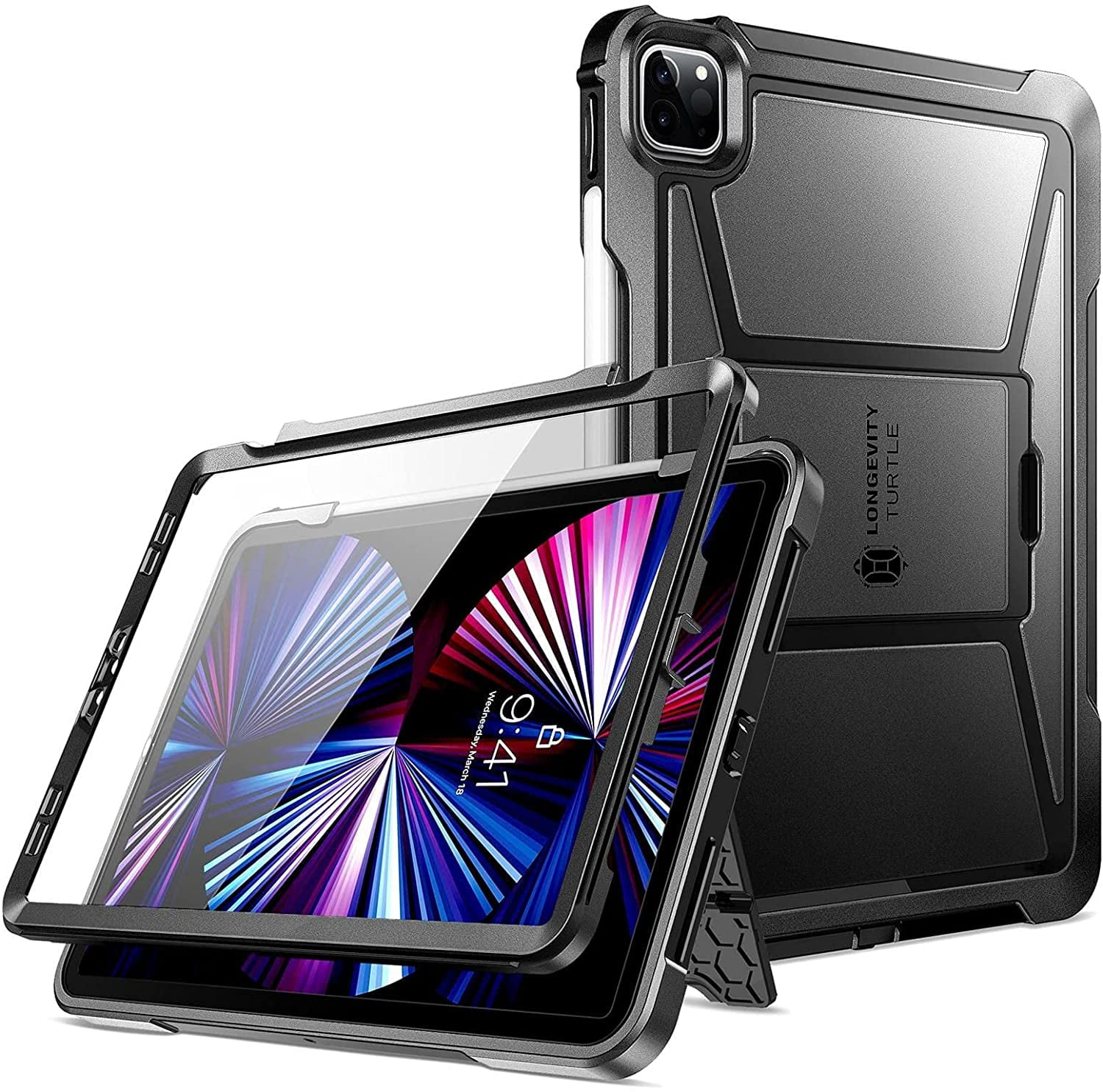 ZtotopCases iPad Pro 11 inch Case, iPad Pro 11 3rd/2nd Gen, Builtin
