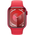 thumbnail image 2 of Restored Apple Watch Series 9 With Blood Oxygen. GPS + Cellular 41mm (Product) Red Aluminum Case with (Product) Red Sport Band - M/L. (Refurbished), 2 of 5