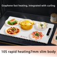 thumbnail image 4 of Electric Warming Tray with Adjustable Temperature Foldable Fast Heating Electric Warming Hot Plate US Plug, 4 of 4