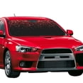 thumbnail image 2 of Bingfone Red Glitter1 Car Windshield Sun Shade Protector Keep Your Vehicle Cool Sun Shield Visor Cover Foldable For Car Truck Suv-Small, 2 of 9