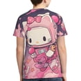 thumbnail image 2 of Hello Kitty T Shirts For Girls Boys, 3d Print Cartoon Graphics T Shirt, Youth Crewneck T-Shirt, Unisex Short Sleeve Top Tees Age 4-16 Years, 2 of 7