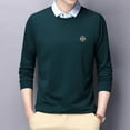 thumbnail image 4 of Autumn Men's Fake Two Long Sleeve Polo T-shirts - Casual&Loose&Versatile, 4 of 8