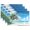 C332, variant on Ryvnso Placemats Set of 4 Palm Tree on Beach View Dining Mats Heat-Resistant Non-Slip Washable Table Mat