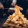 thumbnail image 3 of 60 Pcs Natural Beeswax Fire Starters - Food Safe, No Chemical Smell | for Charcoal Grill, Smoker, Fire Pit, Campfire, Wood Stove | Organic Firestarter for BBQ Cooking & Camping, 3 of 5