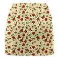 thumbnail image 5 of Aueoeo Womens Skorts Plus Size Skorts for Ladies Floral Printed High Waist Athletic Sports Pants Skirt Casual Shorts L, 5 of 5