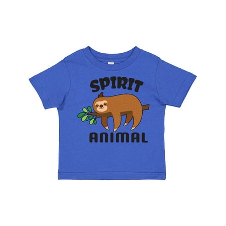 

Inktastic My Spirit Animal is a Sloth with Sloth Illustration Boys or Girls Toddler T-Shirt