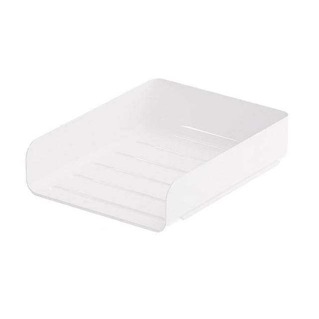 relayinert Desktop Organizer Efficiency And Work Productivity With Sleek Storage Solution Vertical white 1Set