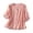 Pink, variant on Bixock Women's Maternity Tops 3/4 Sleeve Button Down Maternity Shirts Crew Neck Maternity Blouse Soft Breathable Pregnant Tops Comfortable Maternity Clothings