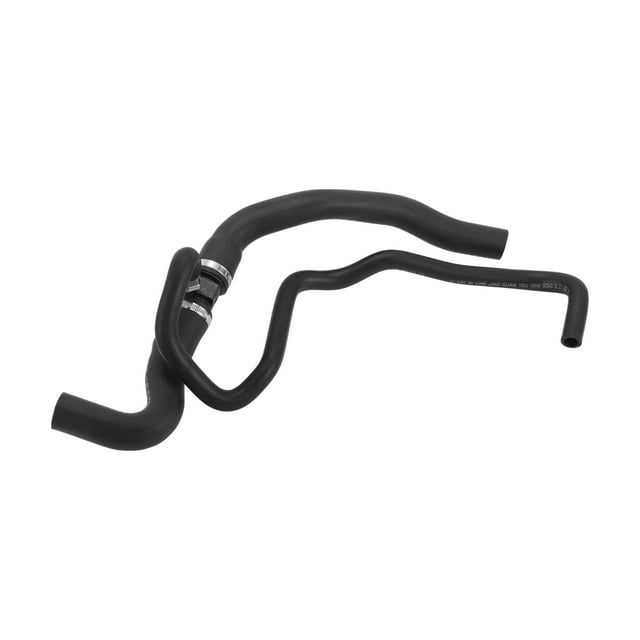 Manguera del radiador Unique Bargains, manguera de calefacción del radiador, manguera de salida del radiador para Peugeot 307 2004-2007 No.1351KR, tubo de refrigerante de goma negro 1 Pc